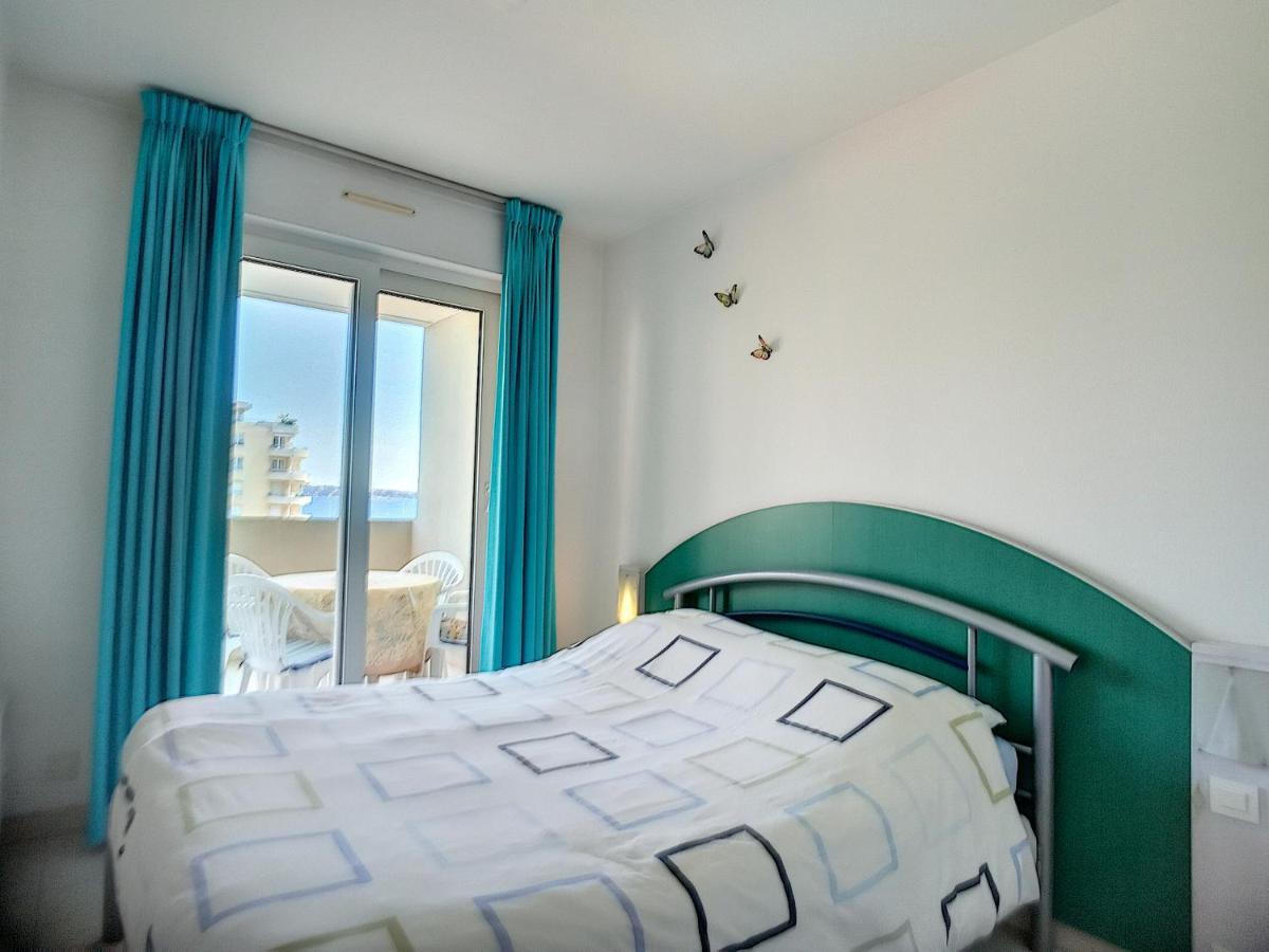 Ferienwohnung Antibes Les Pins 2 Pieces Vue Mer Piscine Parking Exterior foto
